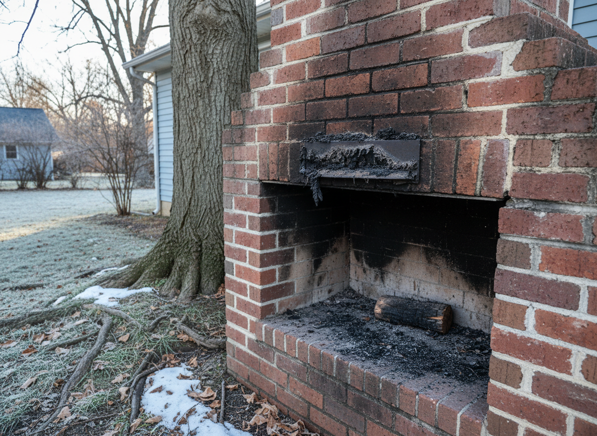 Creosote Buildup Risks in Older Blue Ash Chimneys During Cold Snaps