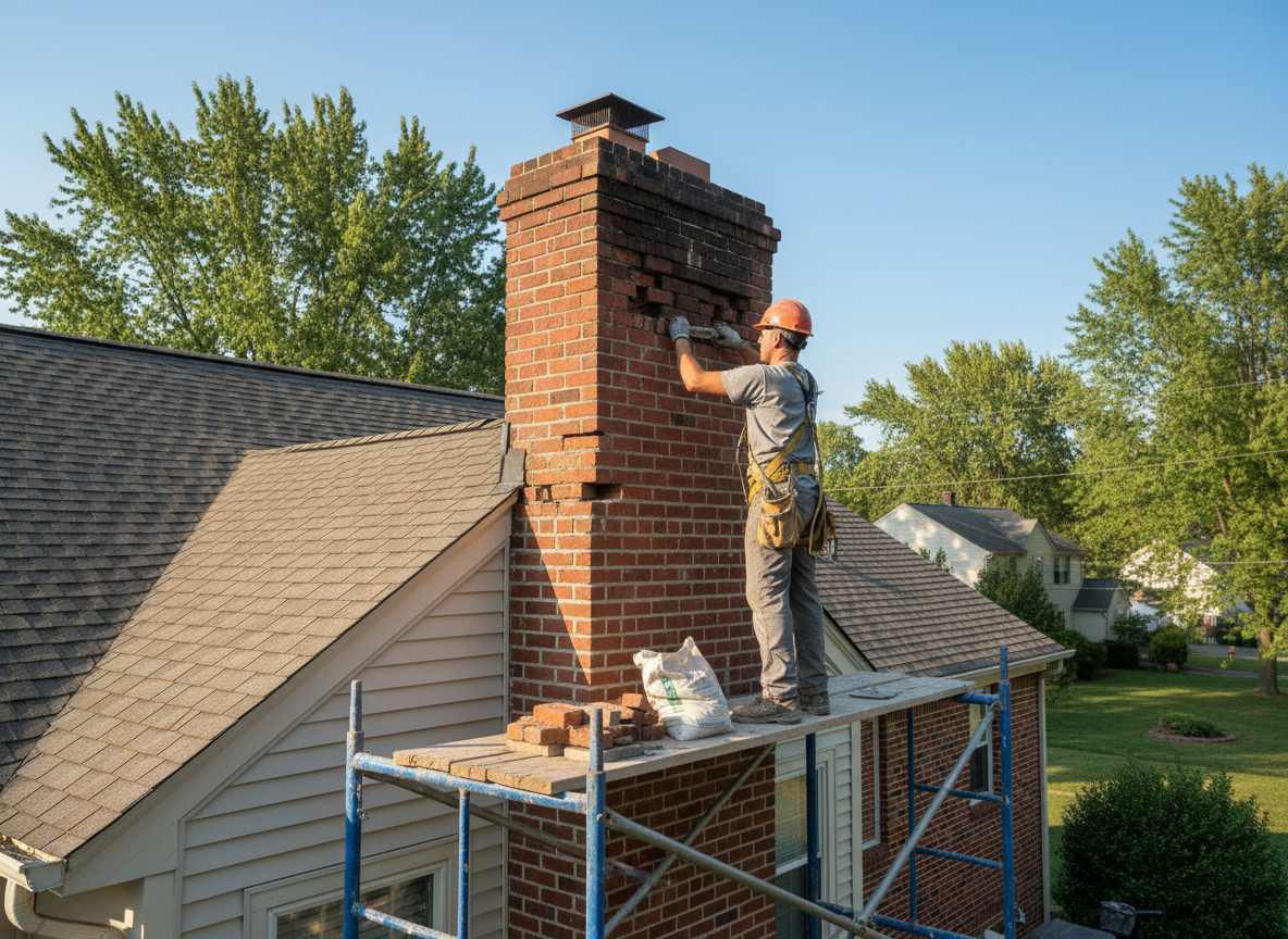 Chimney repair in Kenwood